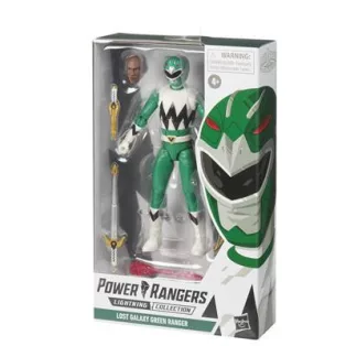 Power Rangers Lightning Collection Lost Galaxy Green Ranger Figure-F4509AS00
