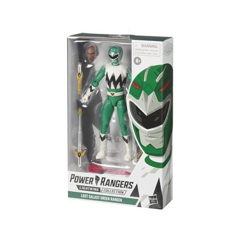Power Rangers Lightning Collection Lost Galaxy Green Ranger Figure-F4509ES00