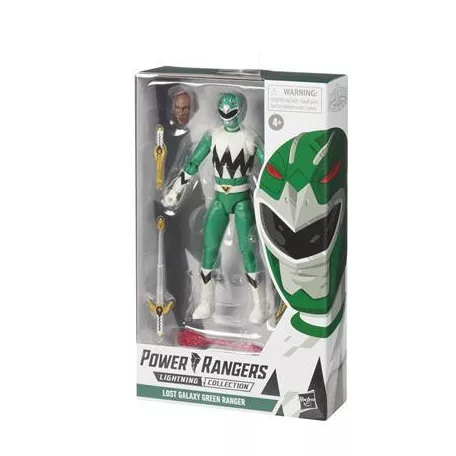 Power Rangers Lightning Collection Lost Galaxy Green Ranger Figure-F4509AS00