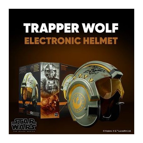 Star Wars The Black Series Trapper Wolf Electronic Helmet-F55495L00