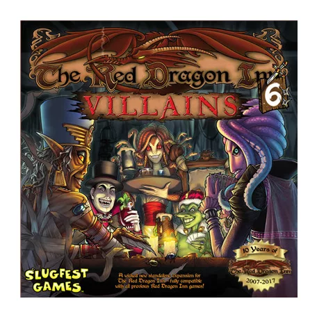 Red Dragon Inn 6: Villains (Red Dragon Exp., Stand Alone Boxed Card Game) - EN-SFG026