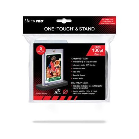 UP - 130PT UV ONE-TOUCH & Stands 5-pack-15771