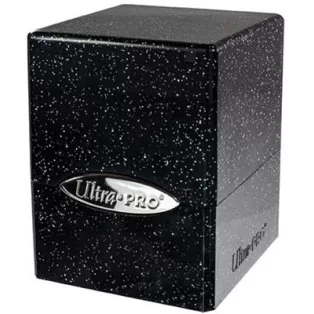 UP - Satin Cube - Glitter Black-15886