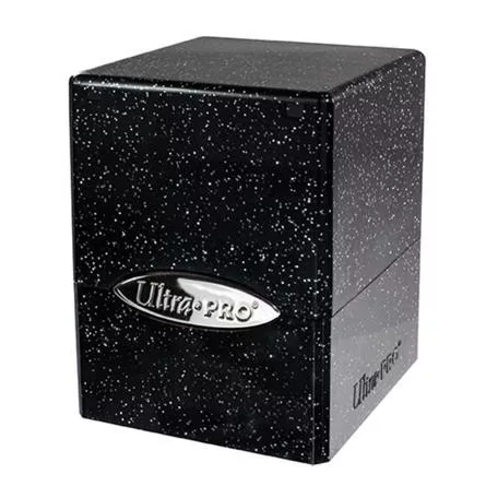 UP - Satin Cube - Glitter Black-15886