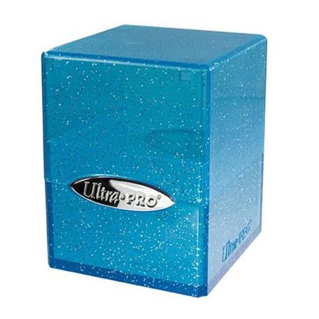 UP - Satin Cube - Glitter Blue-15908