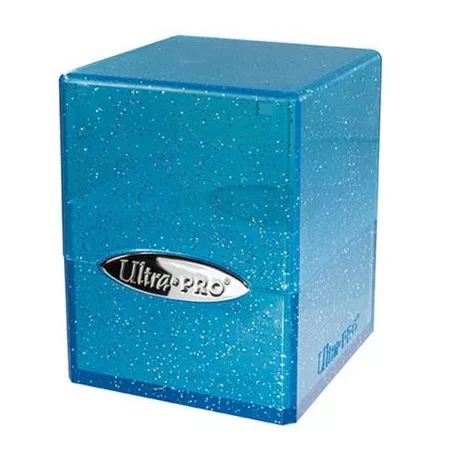 UP - Satin Cube - Glitter Blue-15908