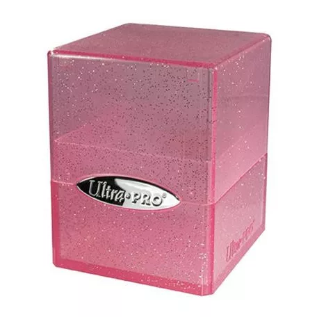 UP - Satin Cube - Glitter Pink-15887