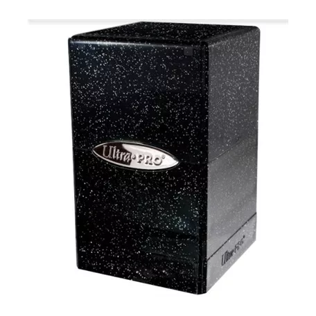 UP - Satin Tower - Glitter Black-15889