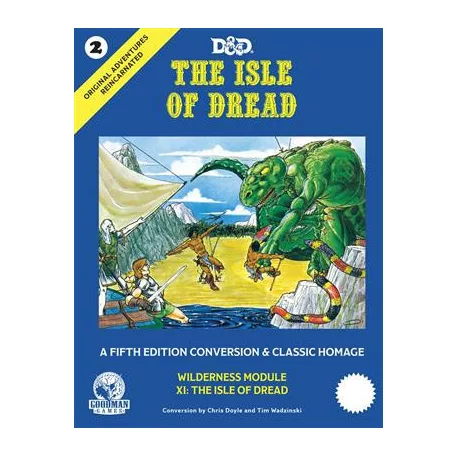 Original Adventures Reincarnated #2: The Isle of Dread - EN-GMG50002
