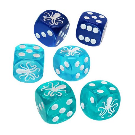 Octopus d6 Dice Set-SJG5996