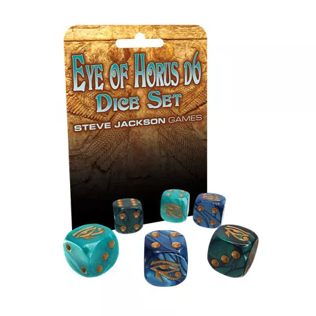 Eye of Horus d6 Dice Set-SJG5900-05