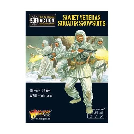 Bolt Action - Soviet Veteran Squad in Snowsuits - EN-402214001