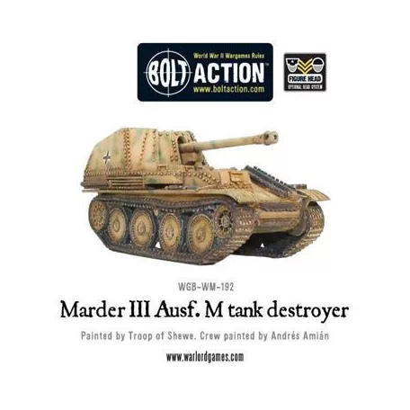 Bolt Action - Marder III Ausf. M tank destroyer - EN-WGB-WM-192