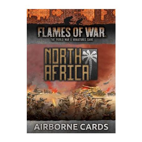 Flames of War - Airborne Units & Command Cards (88 cards) - EN-FW256-ACB