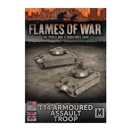 Flames Of War - T-14 Assault Tank (x2)-BBX70