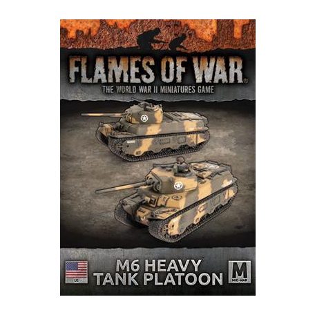 Flames Of War - M6 Heavy Tank (x2)-UBX96