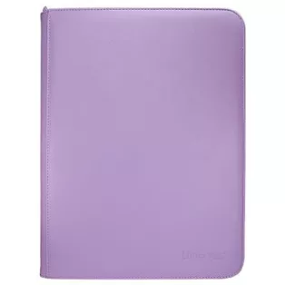 UP - Vivid 9-Pocket Zippered PRO-Binder: Purple-15902