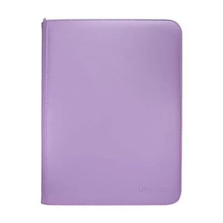UP - Vivid 9-Pocket Zippered PRO-Binder: Purple-15902