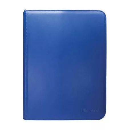 UP - Vivid 9-Pocket Zippered PRO-Binder: Blue-15900