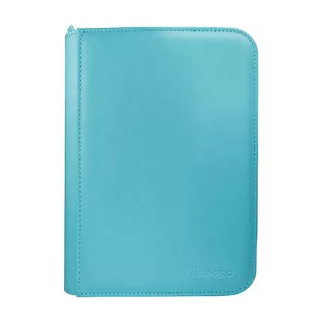 UP - Vivid 4-Pocket Zippered PRO-Binder: Light Blue-15896