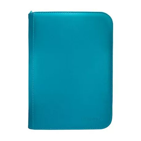 UP - Vivid 4-Pocket Zippered PRO-Binder: Teal-15898