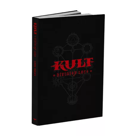 KULT: Divinity Lost - Core Rules [Black Edition] - EN-MUH051677