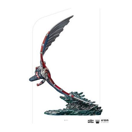 Captain America Sam Wilson Deluxe - The Falcon and the Winter Soldier BDS Art Scale 1/10-MARCAS59621-10