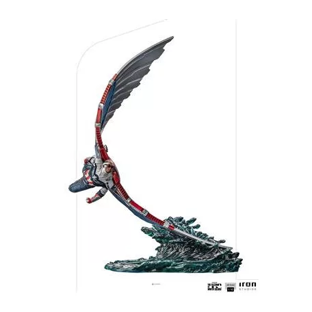 Captain America Sam Wilson Deluxe - The Falcon and the Winter Soldier BDS Art Scale 1/10-MARCAS59621-10