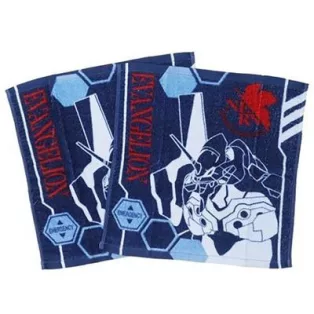 Towel 2pcs Eva 01 34x35 cm - Evangelion-MARU-EV-68991