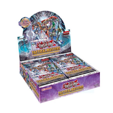 YGO - Tactical Masters - Special Booster Display (24 Packs) - EN-YGO-TAMA-EN