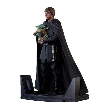 Star Wars: The Mandalorian Luke Skywalker And Grogu Premier Collection 1/7 Scale Statue-FEB222120
