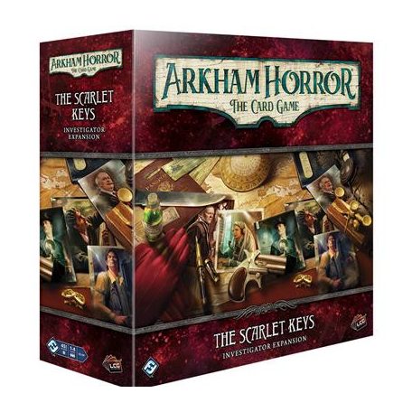 FFG - Arkham Horror LCG: Scarlet Keys Investigator Expansion - EN-FFGAHC69