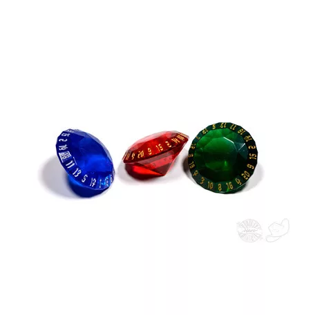 PolyHero Rogue 3d20 Gems-PHD2334