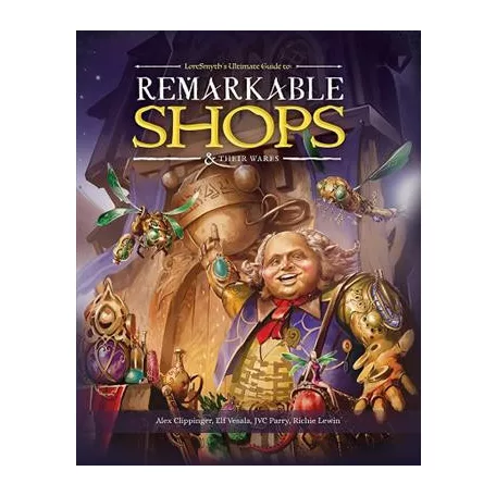 Remarkable Shops & Their Wares - Softcover - EN-NRD-LORE-RSHOPS-SC-EN