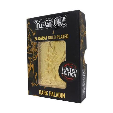 Yu-Gi-Oh! Limited Edition 24K Gold Plated Collectible - Dark Paladin-KON-YGO47G