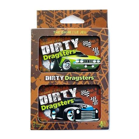 Dirty Dragsters: Green & Black Car Decks - EN-TRGDD002