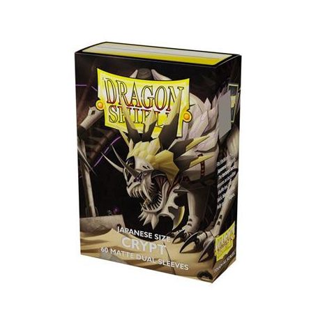 Dragon Shield Japanese size Matte Dual Sleeves - Crypt Neonen (60 Sleeves)-AT-15152