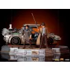 DeLorean III Full Set - Back to the Future Part III - Art Scale 1/10-UNBTTF59321-10