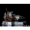 DeLorean III Full Set - Back to the Future Part III - Art Scale 1/10-UNBTTF59321-10