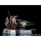 DeLorean III Full Set - Back to the Future Part III - Art Scale 1/10-UNBTTF59321-10