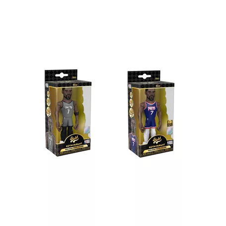 Funko Gold 5" NBA Nets Kevin Durant (CE'21) w/Chase Assortment (2)-FK61485