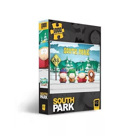 South Park Paper Bus Stop 1000-Piece Puzzle-PZ078-307-002100-06