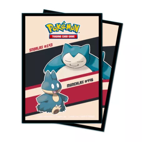 UP - Snorlax & Munchlax Deck Protectors for Pokémon (65 Sleeves)-15952