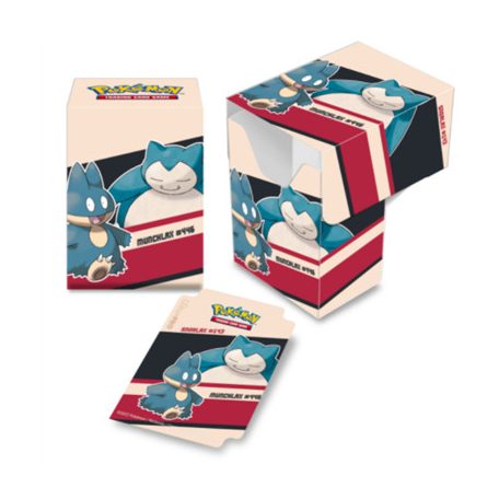 UP - Snorlax & Munchlax Full View Deck Box for Pokémon-15953
