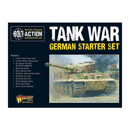 Bolt Action - Tank War: German Starter Set - EN-402012050