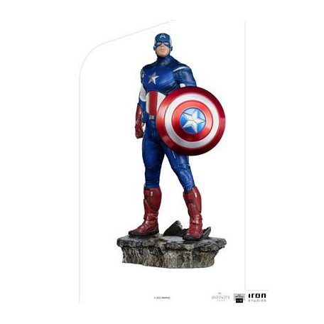 Captain America Battle of NY - The Infinity Saga BDS Art Scale 1/10-MARCAS60622-10