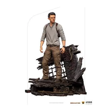 Nathan Drake Deluxe - Uncharted Movie Art Scale 1/10-SONYUN62322-10