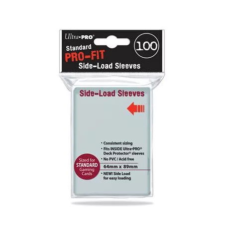 UP - Sleeves Standard - PRO-Fit Side Load (100 Sleeves)-84649