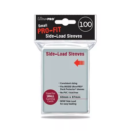 UP - Small Sleeves - PRO-Fit Side Load (100 Sleeves)-84650