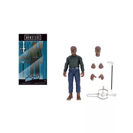Monsters The Wolfman 6" Figure-253251018
